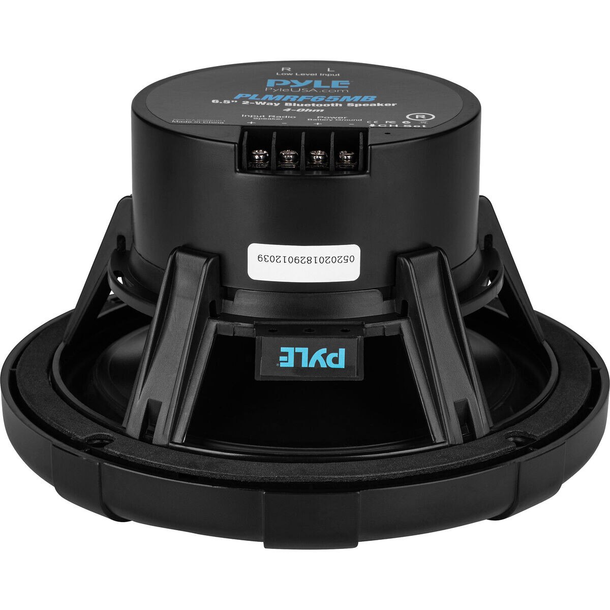 Pyle PLMRF65MB 61/2" 2Way Amplified Bluetooth Waterproof Marine